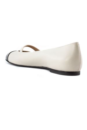 Divy white nappa leather ballerina ROBERTO FESTA | DIVYOFFWHITE